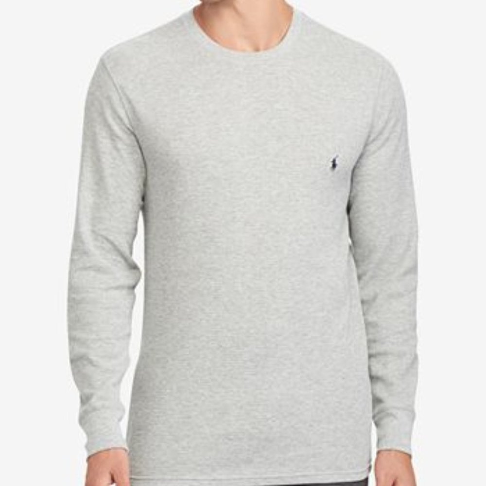 Polo Ralph Lauren Men's Waffle-Knit Thermal Pajama Shirt NWT